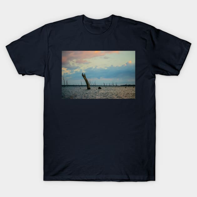 Lake Mulwala, Yarrawonga, Victoria, Australia T-Shirt by VickiWalsh